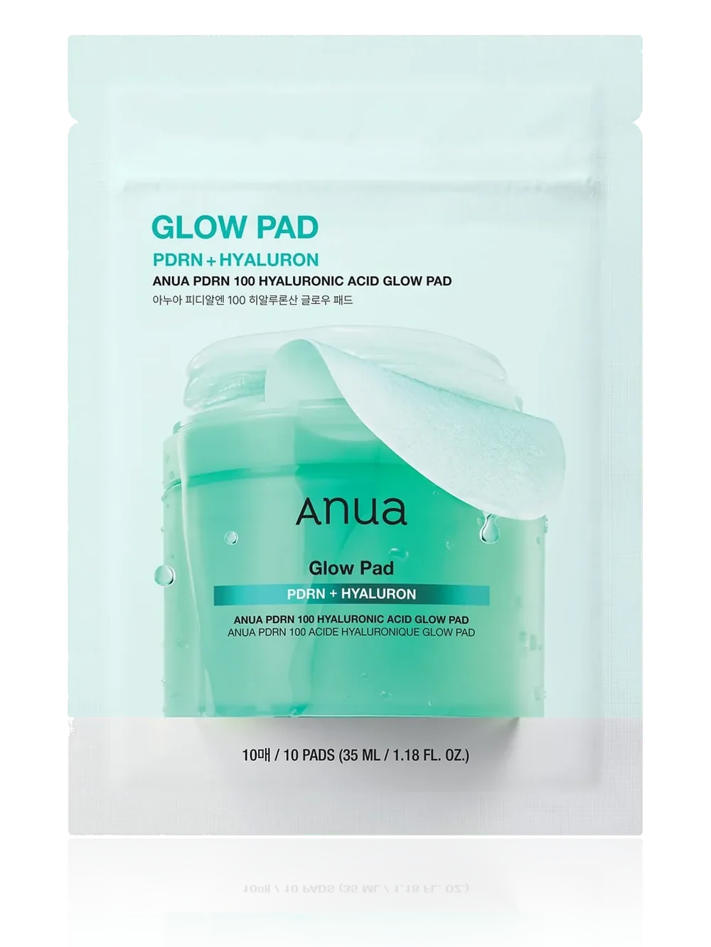 Anua PDRN 100 Hyaluronic Acid Glow Pad (10ea)